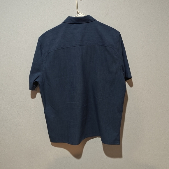 Hi Tech Fishing Shirt Large Ventilation Short Sleeve Sun Protection Short Sleeve - Picture 3 of 9